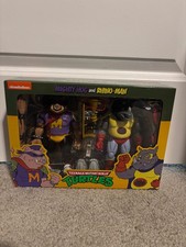 NECA Teenage Mutant Ninja Turtles  Cartoon Mighty Hog & Rhino-Man TMNT