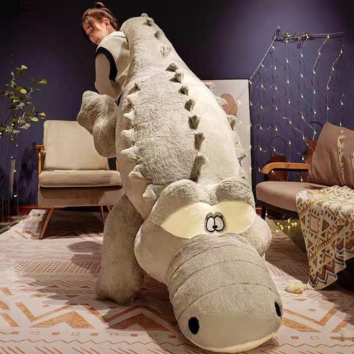 HYAKURI Plush Extra Large Crocodile Cute Bear Animal Large Giant Crocodile 228 - Picture 2 of 5