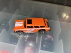 HOTWHEELS CHEVY NOMAD REDLINE Mattel Die-Cast Orange Wagon Redlines Series 1969