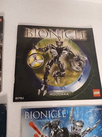 Lot of 5 Vintage LEGO Bionicle Manuals Instructions Only 8761 8892 8733 8923 891