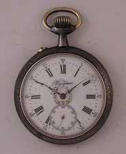 Fully Serviced All Original Regulateur French Hi Grade Iron Pocket WATCH A 