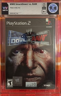 WWE SmackDown! vs. RAW - USA / First Print - WATA / PSA 9.8 A+
