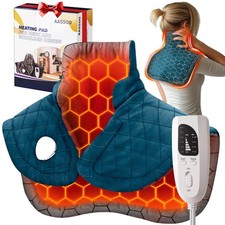 Graphene Weighted Heating Pad for Neck and Shoulders Mother's Day Wellness Gi...