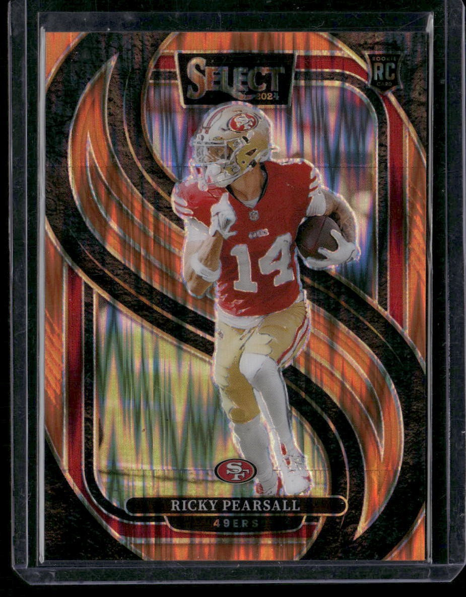 2024 Panini Select #173 Ricky Pearsall Orange Prizm Shock #237/399