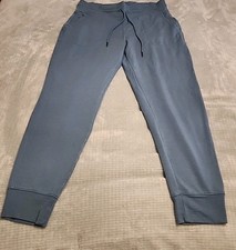 athleta light blue jogger pants size medium