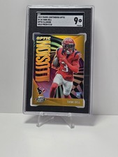 2023 Panini Contenders Optic - Optic Illusion Tank Dell #OI-24 Gold Prizm /10 