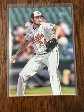 2025 Topps Series 1 Zach Eflin #188 True Photo Image Variation Orioles SP