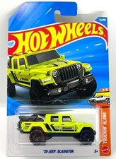 Limited Edition 2020 Jeep Gladiator Diecast Toy - 1:64 Scale Green Beauty
