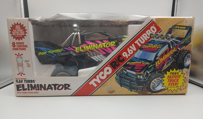 Tyco RC Eliminator 9.6V Turbo Vintage 1990s R/C Radio Control Toy Truck UNTESTED