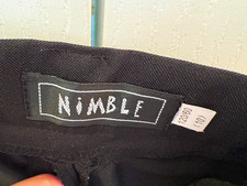 Nimble White Pleated Tuxedo Dress Shirt Size 10 Long Sleeve, bow, vest and pant