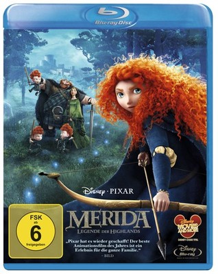 Merida - Legende der Highlands (Blu-ray) Brenda Chapman (UK IMPORT)