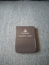 Sony SCPH-1020 Playstation 1/PS1 Memory Card- Black