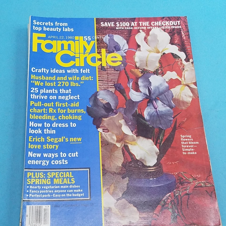 Vintage 1980 FAMILY CIRCLE Magazines, Lot of 7 - Image 4 of 4