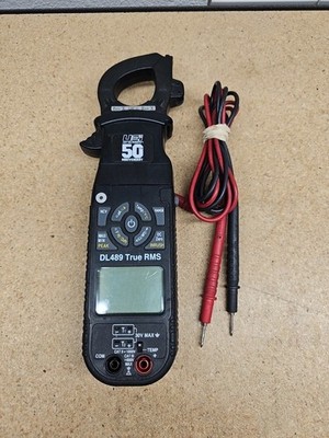 UEi DL489 True RMS HVAC/R Digital Clamp Meter   50th Anniversary Edition (A8)