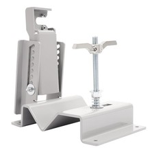 Log Lock 1-1/2" - 4-1/2" Logs Heavy Duty Log Holder Log Vice Steel Grey