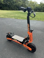 Arwibon 5600W Electric Scooter Dual Motor, 46MPH,60V27AH, Foldable