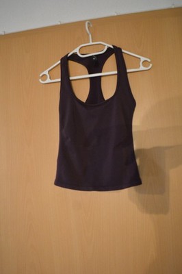 Alphalete Damen Racerback nahtloses Tanktop 34 in Violett