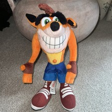 Vintage 2001 Crash Bandicoot 12”/30cm Plush Toy Universal Studios Play By Play
