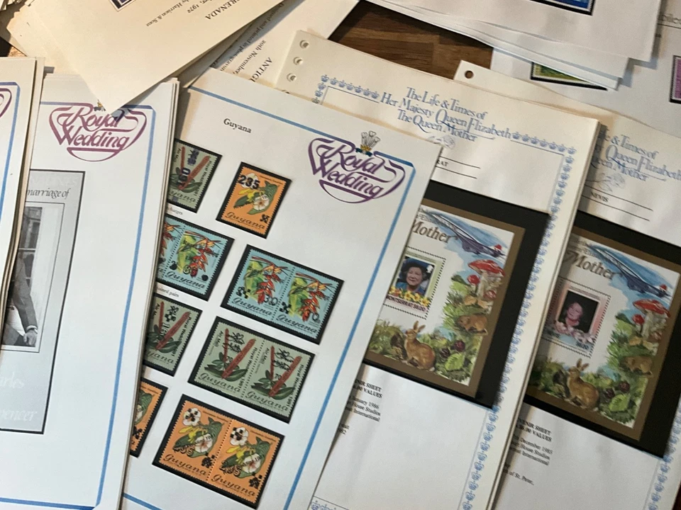 GB Commonwealth Stamps British Royalty MNH large 1kg lot2 - Image 2 of 4