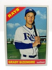 2015 Topps Heritage Grady Sizemore #551 Tampa Bay Rays