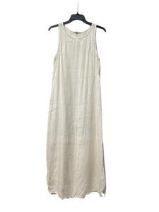 knee length dresses for ladies Francesca Bettini Women's Cowl Neck Tropical Print Linen Maxi Dress Multi / L