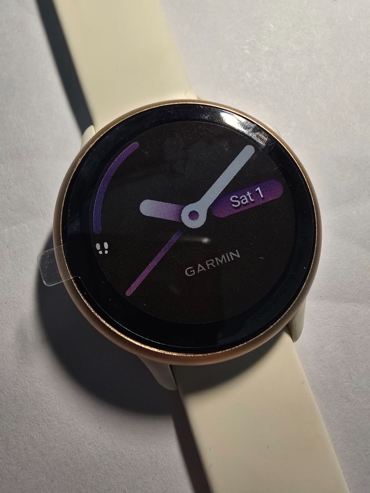 Garmin vívoactive 6, 42mm, Smartwatch GPS, Bone & Rose Gold Display AMOLED 1,2" foto 2