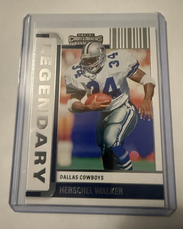 Panini 2022 Contenders Legendary Contenders Herschel Walker Cowboys LGD-HWA