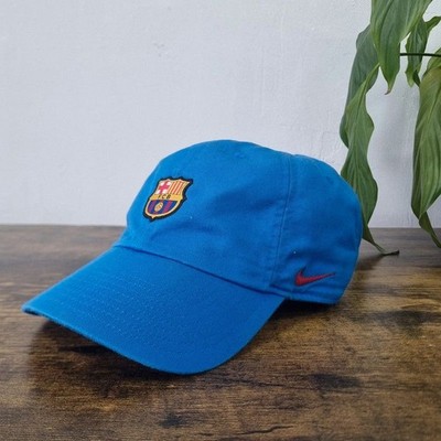 Nike FC Barcelona Adjustable Cap Snapback Mütze Blau Swoosh La Liga