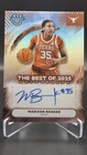 Madison Booker 2025-26 Bowman U Best Refractor On Card Auto #BA-MB Texas