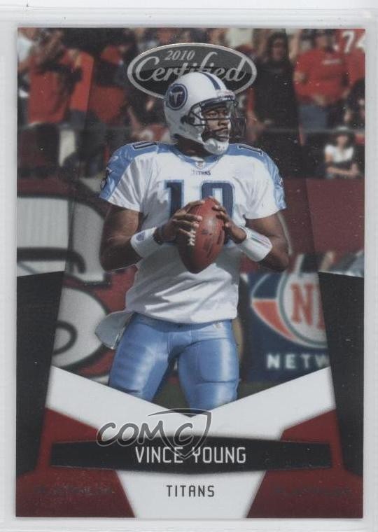2010 Certified Platinum Red 58/999 Vince Young #146 0j6