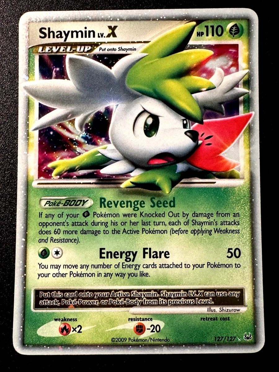Shaymin LV.X Pokémon TCG Cards for sale | eBay
