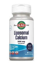 Kal Liposomal Calcium 90 VegCaps Bone Strength Absorption Support