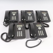 Lot of 5 Avaya 9601 Business IP Phones   9601D01A-1009 / 700500254