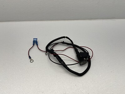 09-13 HARLEY TOURING STREET ELECTRA ROAD GLIDE KING 12V VOLT POWER OUTLET PLUG