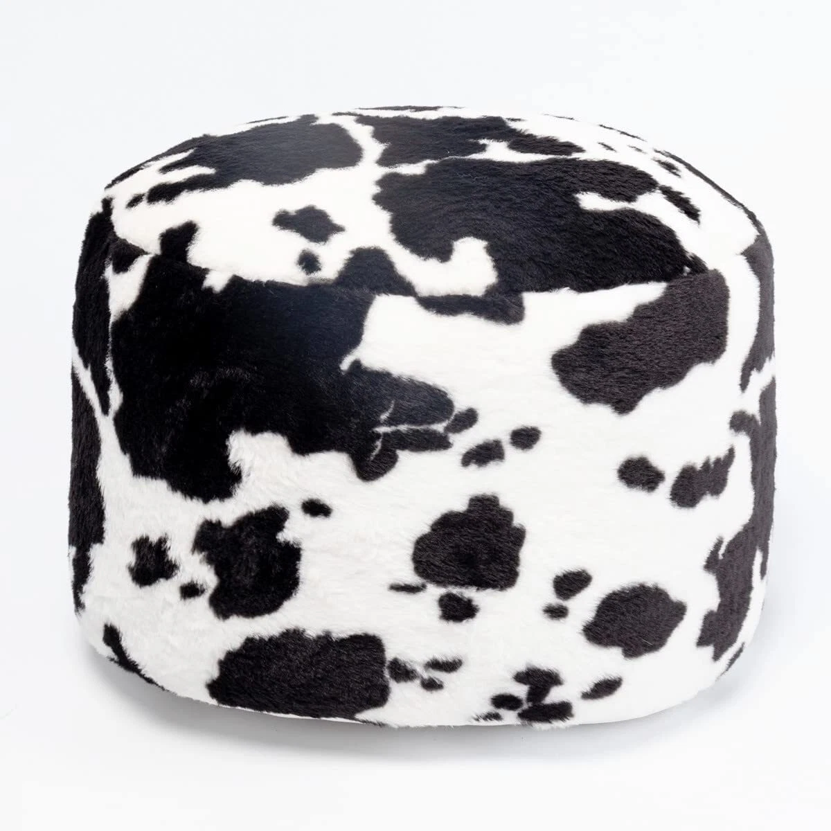 Ottoman black and white outlet