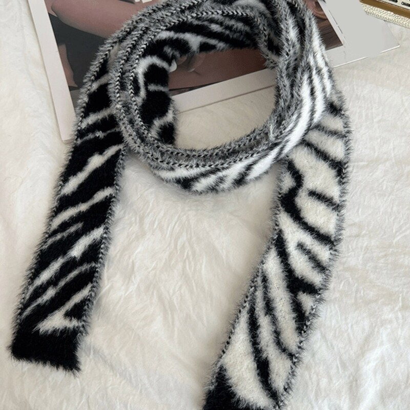Elegant Narrow Autumn Spring Scarf Long Stickiness Decoration Small Scarf