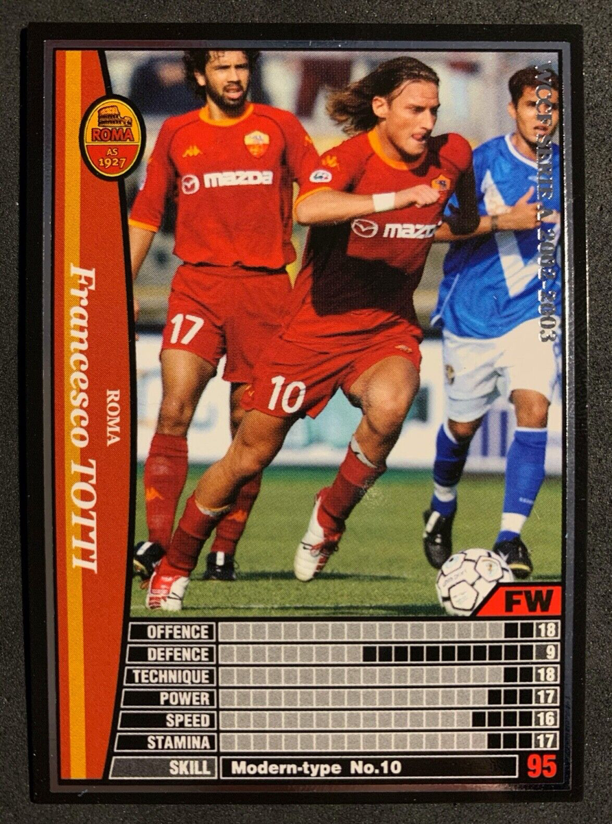 wccf EX トッティ FOOTISTA 変換済み】 ☆【06-07 WFW2】フランチェスコ・トッティ