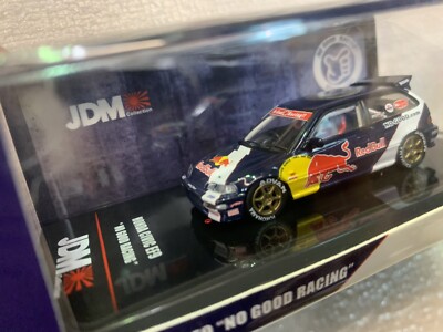 ミニカー inno64 nogoodracing civic EK9 red bull INNO64 1:64 Honda Civic Type-R (EK9) in Red with Livery