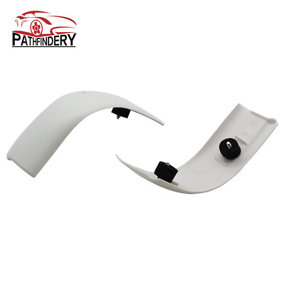 Cab Corner Roof Molding Trim White For 1999-07 Ford Super Duty F-250 F-350 F-450