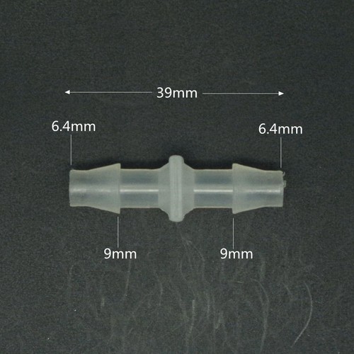 10pcs 1.6mm To 19mm Barbed Straight Equal PP/PE Pipe Plastic Fitting Aquariums - Picture 28 of 63