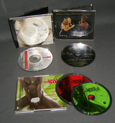 3 CD Mariah Carey Whitney Houston When you Believe MUSIC BOX Touch my Soul 23