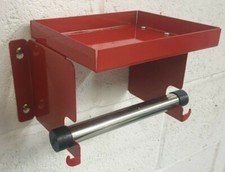 industrial, Blue Roll Paper Holder, draw string bin bag holder and storage shelf