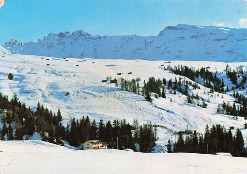 Italien - Seiser Alm - Südtirol, Postkarte gelaufen 1978