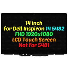14 Replacement for Dell Inspiron 14 5482 i5482 LCD Touch Screen Display Assembly