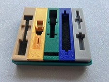 Einsätze zur  Arbeitsplatte für Wartung-und Reparatur von  Spur Z Loks