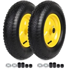 AR-PRO (2-PACK) 4.80/4.00-8" Tire and Wheel, 16"  Assorted Sizes , Colors 