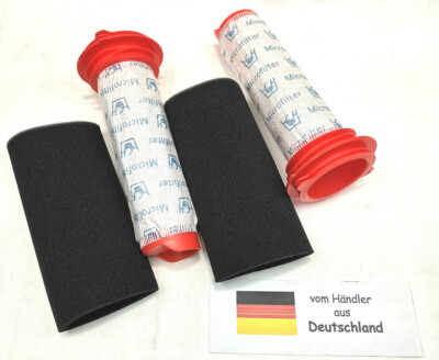 2x Filter Set passend für Bosch BCH6LNG25/01, BCH6LNG25/02 Athlet25.2V