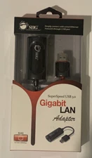 SIIG USB 3.0 to Gigabit Ethernet 10/100/1000 Mbps RJ45 LAN adapter for Windows 1