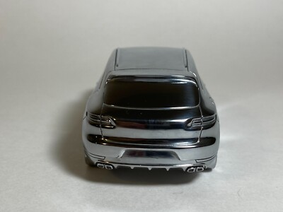 Porsche Macan Turbo Limited Edition Chrome model Aluminum