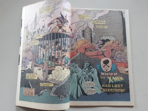 WHAT IF #6 VOL 2 MID GRADE MARVEL 1989 WOLVERINE DR. STRANGE Ron Lim - Picture 5 of 12
